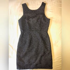 Beautiful rose -textured cocktail dress